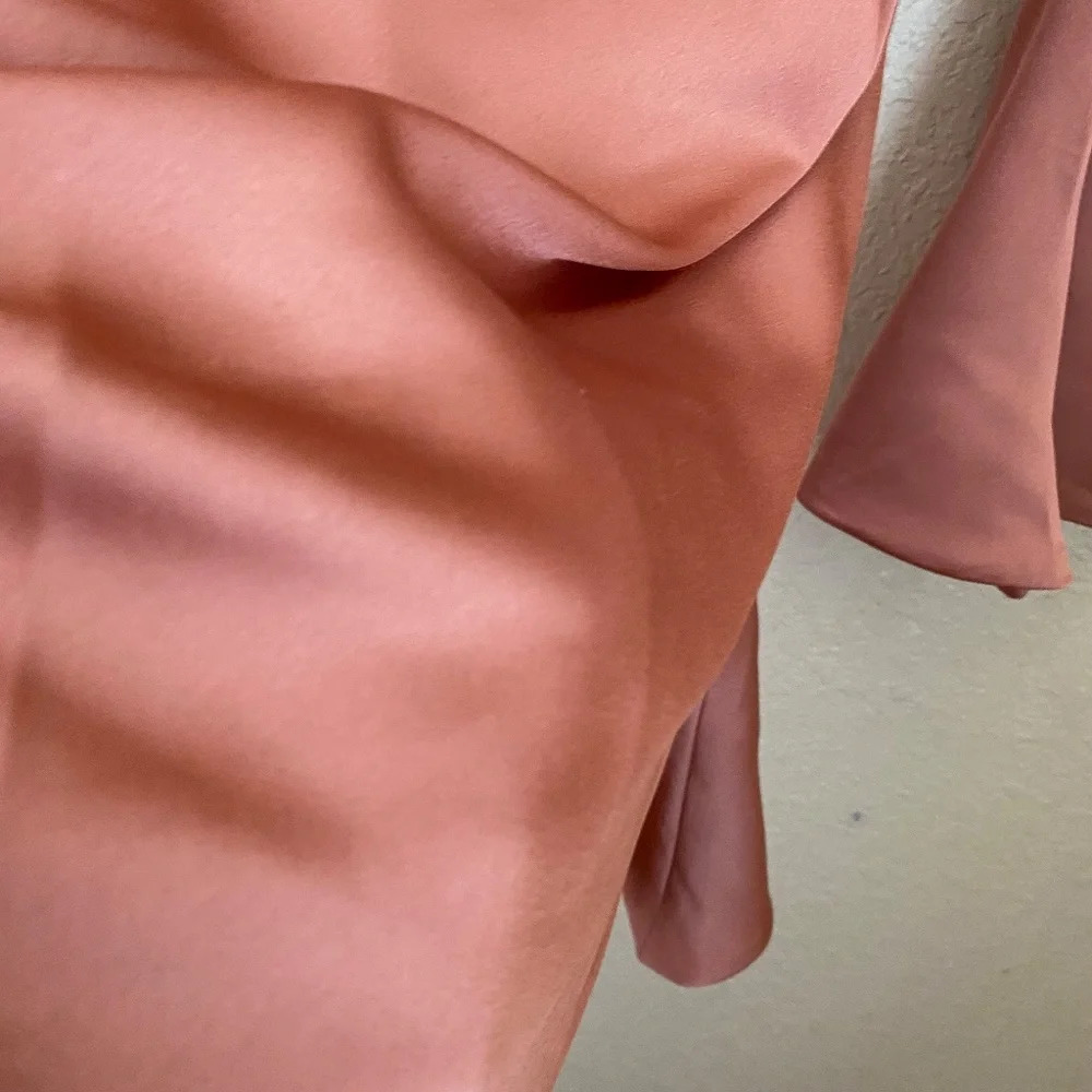 HOUSE OF CB Toira Satin Corset Mini dress in Rose pink size small NWOT - Picture 16 of 17